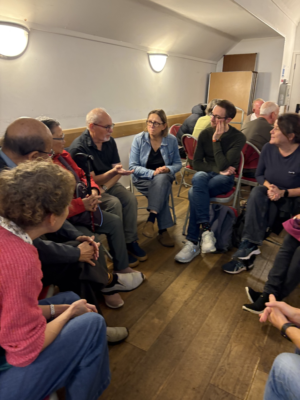 Residents discuss what can be done locally